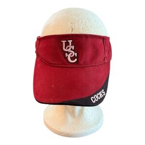 USC Visor‎ University South Carolina Gamecocks Hat Cap Adjustable COCKS
